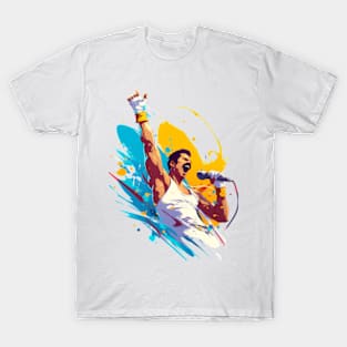 Music Legend - Color Splash - Rock Music T-Shirt